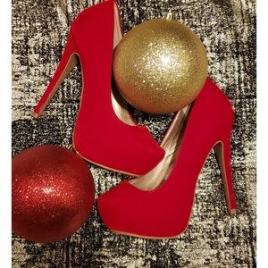 🥰 5/$25 Hot Red Pumps/Heels